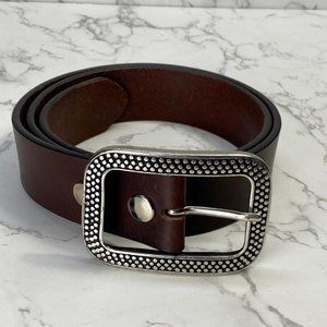 Quelli Della Pelle Handmade Leather Belt - Bellagio Italy 32 / 105